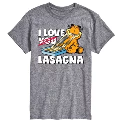 Big & Tall Garfield I Love Lasagna Tee