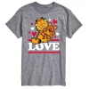 Big & Tall Garfield Love Garfield Tee -Cotton Sales Store 6030121