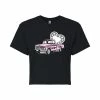 Juniors' Truck With Heart Cropped Tee -Cotton Sales Store 6030168