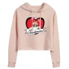 Juniors' SpongeBob Sandy "Heartbreaker" Cropped Graphic Hoodie -Cotton Sales Store 6030435
