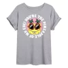 Juniors' SpongeBob Pineapple Of My Eye Flowy Tee -Cotton Sales Store 6030706
