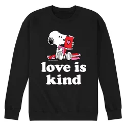 Men's Peanuts Love Is Kind Sweatshirt