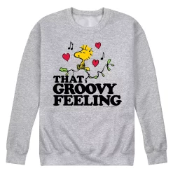 Men's Peanuts Groovy Feeling Sweatshirt