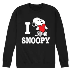 Men's Peanuts I Love Snoopy Sweatshirt