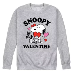 Men's Peanuts Snoopy My Valentine Sweatshirt