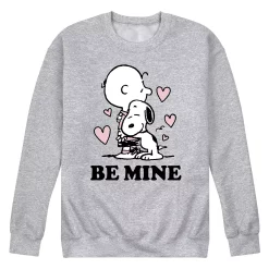 Men's Peanuts Be Mine Sweatshirt