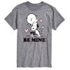 Big & Tall Peanuts Be Mine Tee -Cotton Sales Store 6032836