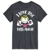 Big & Tall Peanuts Love You Tee