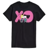 Big & Tall Peanuts XO Lucy Tee -Cotton Sales Store 6032844 Black
