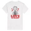 Big & Tall Peanuts Pigpen Love Messy Tee