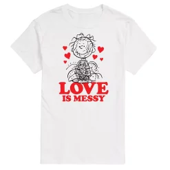 Big & Tall Peanuts Pigpen Love Messy Tee