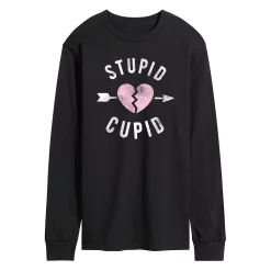 Men's Stupid Cupid Long Sleeve Tee