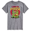 Men's TMNT I Love You Pizza Tee -Cotton Sales Store 6035267 Gray