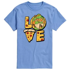 Men's TMNT Love TMNT Tee -Cotton Sales Store 6035269 Blue