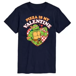 Men's TMNT Pizza Is My Valentine Tee