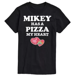 Men's TMNT Pizza My Heart Mikey Tee