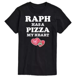 Men's TMNT Pizza My Heart Raph Tee