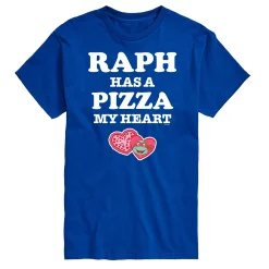 Men's TMNT Pizza My Heart Raph Tee -Cotton Sales Store 6035274 Dark Blue