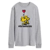 Men's Peanuts True Love Long Sleeve Tee