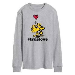 Men's Peanuts True Love Long Sleeve Tee