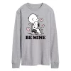 Men's Peanuts Be Mine Long Sleeve Tee