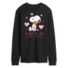 Men's Peanuts Snuggles and Cuddles Long Sleeve Tee