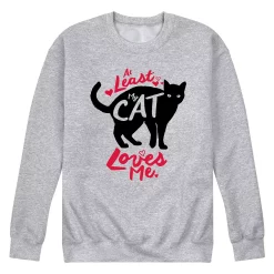 Men's My Cat Loves Me Sweatshirt