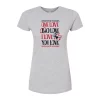 Juniors' Dr. Seuss "One Love, Two Love" Fitted Graphic Graphic Tee -Cotton Sales Store 6106965 Gray