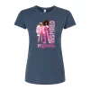Juniors' Barbie "Inspired" Fitted Graphic Tee -Cotton Sales Store 6108366 Blue