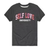 Boys 8-20 Self Love University Tee -Cotton Sales Store 6108731 Gray
