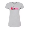 Juniors' Peanuts "Be Mine" Snoopy Graphic Tee -Cotton Sales Store 6109016