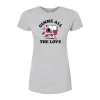 Juniors' Peanuts "Gimme All The Love" Snoopy Graphic Tee -Cotton Sales Store 6109024