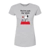 Juniors' Peanuts "My Type" Snoopy Graphic Tee -Cotton Sales Store 6109027