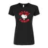 Juniors' Peanuts "Heartthrob" Valentine's Graphic Tee -Cotton Sales Store 6109035 Black
