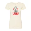 Juniors' Peanuts Pigpen "Love Is Messy" Valentine's Graphic Tee -Cotton Sales Store 6109048 Natural