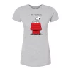 Juniors' Peanuts "Dear Valentine" Snoopy Graphic Tee -Cotton Sales Store 6109054