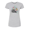 Juniors' SpongeBob "Love Is Tiring" Fitted Graphic Tee -Cotton Sales Store 6109112