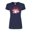 Juniors' SpongeBob "Be My Valentine" Patrick Fitted Graphic Tee -Cotton Sales Store 6109117 Navy