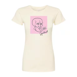 Juniors' SpongeBob "XOXO" Handsome Squidward Fitted Graphic Tee