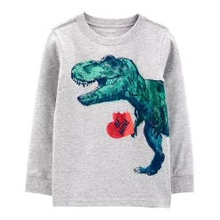 Boys 4-7 Carter's Valentine's Dinosaur Jersey Tee
